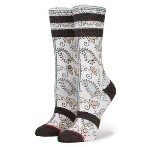 Stance “Alan” Socks Cream Medium M, NWT